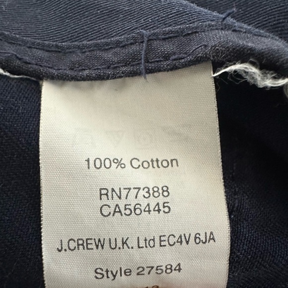 J. CREW NAVY FIELD UTILITY JACKET SIZE SMALL - Picture 16 of 16